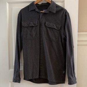 Patagonia Dark Gray Button-Up Shirt